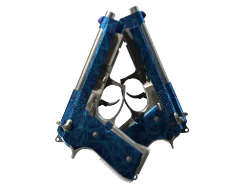 Dual Berettas | Cobalt Quartz
