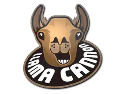 Sticker | Llama Cannon Sticker | Llama Cannon