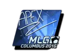 Sticker | apEX (Foil) | MLG Columbus 2016