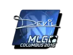 Sticker | DEVIL (Foil) | MLG Columbus 2016