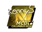 Sticker | kennyS (Gold) | MLG Columbus 2016