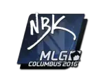 Sticker | NBK- | MLG Columbus 2016
