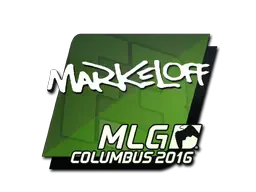 Sticker | markeloff | MLG Columbus 2016 Sticker | markeloff | MLG Columbus 2016