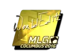 Sticker | WorldEdit (Gold) | MLG Columbus 2016