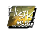 Sticker | flusha (Foil) | MLG Columbus 2016