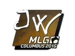 Sticker | JW | MLG Columbus 2016 Sticker | JW | MLG Columbus 2016