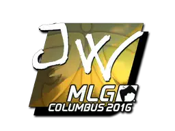Sticker | JW (Foil) | MLG Columbus 2016 Sticker | JW (Foil) | MLG Columbus 2016