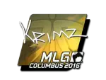 Sticker | KRIMZ (Foil) | MLG Columbus 2016
