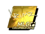 Sticker | KRIMZ (Gold) | MLG Columbus 2016