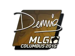 Sticker | dennis | MLG Columbus 2016 Sticker | dennis | MLG Columbus 2016