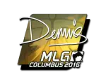 Sticker | dennis (Foil) | MLG Columbus 2016