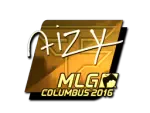 Sticker | aizy (Gold) | MLG Columbus 2016