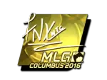 Sticker | fnx (Gold) | MLG Columbus 2016