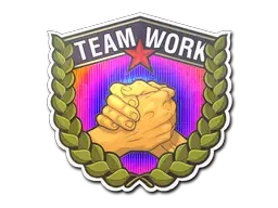 Sticker | Teamwork (Holo) Sticker | Teamwork (Holo)