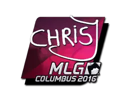 Sticker | chrisJ (Foil) | MLG Columbus 2016