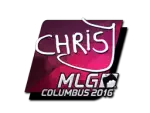 Sticker | chrisJ (Foil) | MLG Columbus 2016