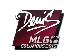 Sticker | denis | MLG Columbus 2016 Sticker | denis | MLG Columbus 2016