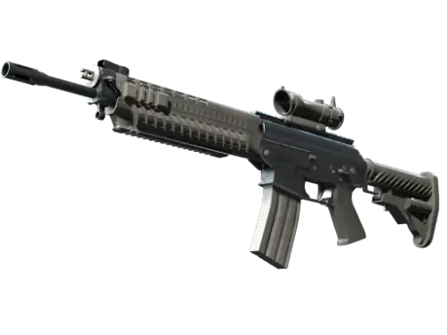 SG 553 | Damascus Steel
