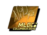 Sticker | NiKo (Gold) | MLG Columbus 2016