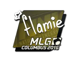 Sticker | flamie | MLG Columbus 2016 Sticker | flamie | MLG Columbus 2016