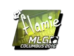 Sticker | flamie (Foil) | MLG Columbus 2016