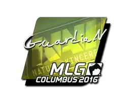 Sticker | GuardiaN (Foil) | MLG Columbus 2016 Sticker | GuardiaN (Foil) | MLG Columbus 2016