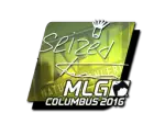 Sticker | seized (Foil) | MLG Columbus 2016