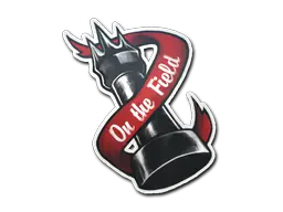 Sticker | King on the Field Sticker | King on the Field