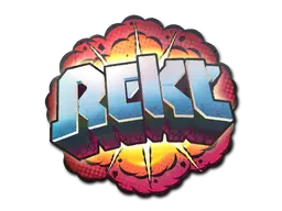 Sticker | Rekt (Holo) Sticker | Rekt (Holo)