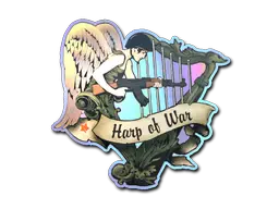 Sticker | Harp of War (Holo) Sticker | Harp of War (Holo)