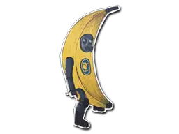Sticker | CT in Banana Sticker | CT in Banana