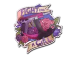 Sticker | Fight like a Girl