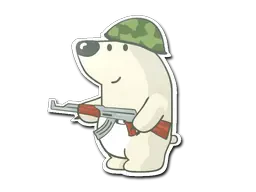 Sticker | Nelu the Bear Sticker | Nelu the Bear