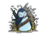 Sticker | War Penguin