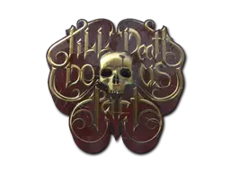 Sticker | Till Death Do Us Part Sticker | Till Death Do Us Part