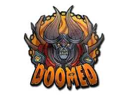 Sticker | Doomed Sticker | Doomed