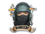 Sticker | Dinked