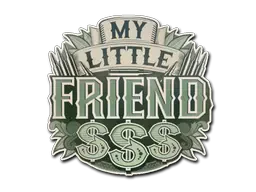 Sticker | My Little Friend Sticker | My Little Friend