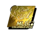 Sticker | f0rest (Gold) | MLG Columbus 2016