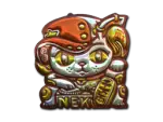 Sticker | Lucky Cat (Foil)