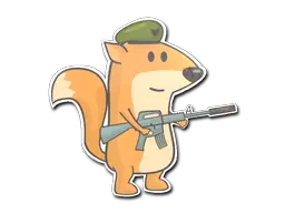 Sticker | Doru The Fox Sticker | Doru The Fox