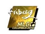 Sticker | friberg (Gold) | MLG Columbus 2016