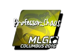 Sticker | Professor_Chaos (Foil) | MLG Columbus 2016