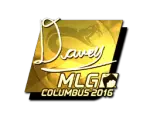 Sticker | DAVEY (Gold) | MLG Columbus 2016