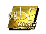 Sticker | abE (Gold) | MLG Columbus 2016