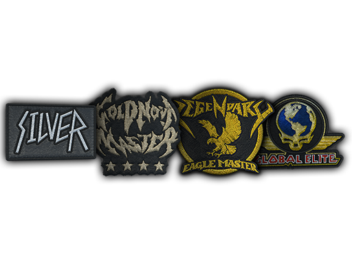 Metal Skill Group Patch Collection