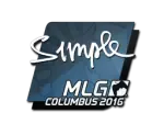 Sticker | s1mple | MLG Columbus 2016