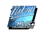 Sticker | nitr0 (Foil) | MLG Columbus 2016