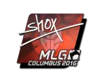 Sticker | shox (Foil) | MLG Columbus 2016