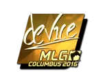 Sticker | device (Gold) | MLG Columbus 2016